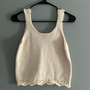 Art Class crochet tank